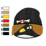 Angry Birds Style Embroidery Design